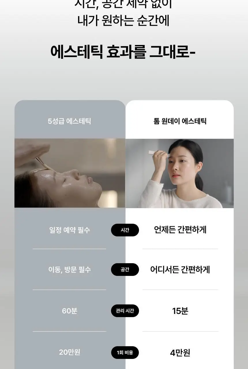 [D-1 스페셜 케어] 톰 원데이 에스테틱 글레이즈드 프로그램 상세페이지 28